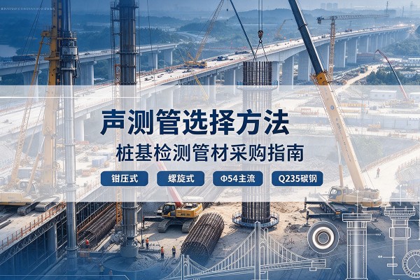 樊城声测管选型标准