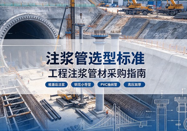 樊城注浆管选型标准